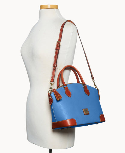 Pebble Grain Geena Satchel